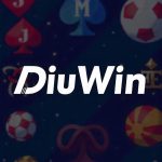 Diuwin App logo with casino elements